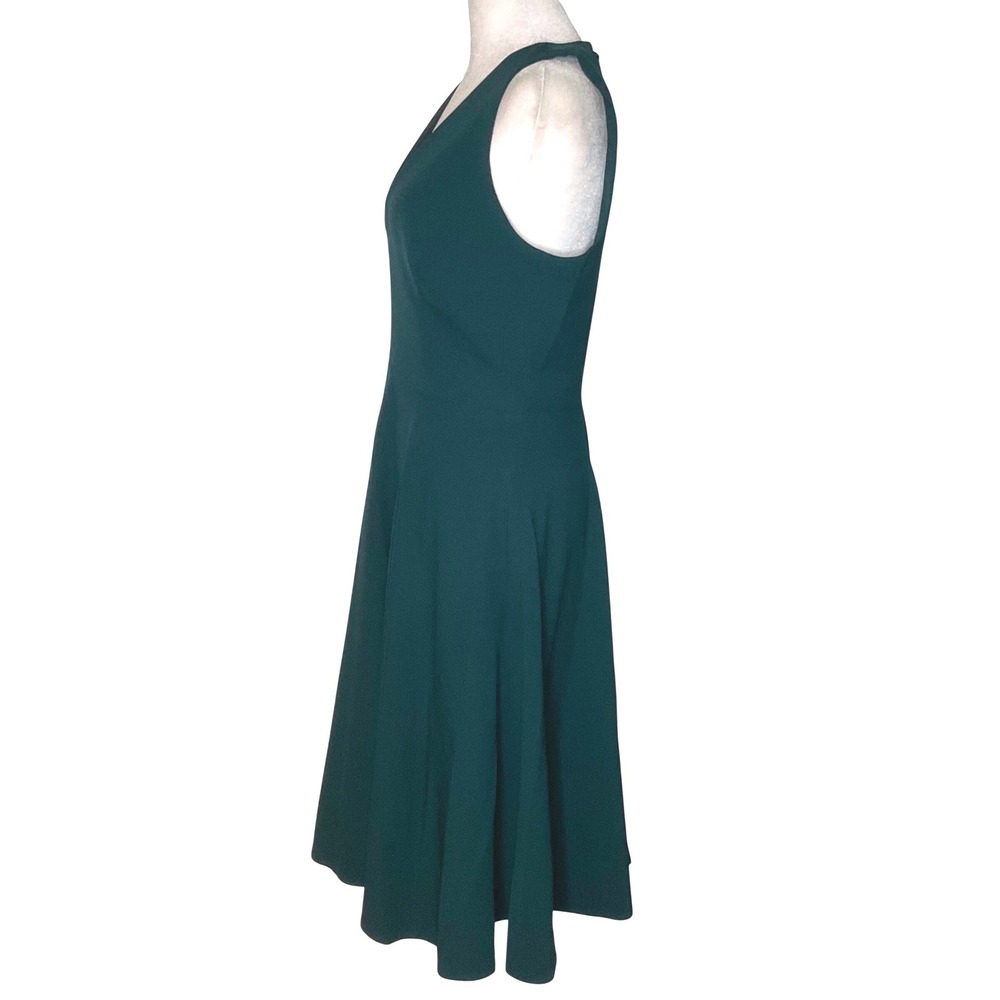 Dress the Population Catalina Fit &‎ Flare Dress Pine Green Medium NWT s - Picture 5 of 16